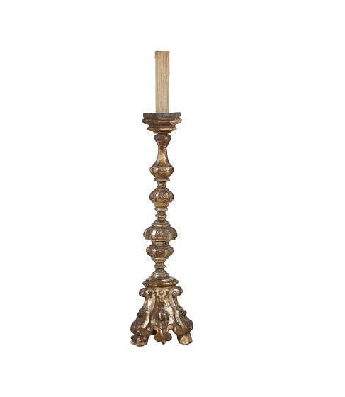 18th Century Pique Cierge
