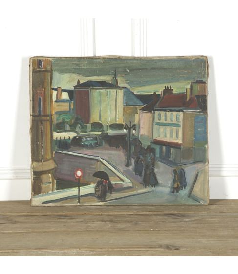 1950s Parisian Scene