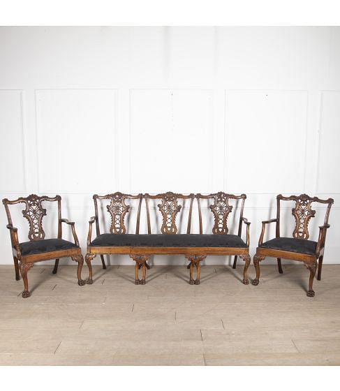 19th Century Chippendale Suite