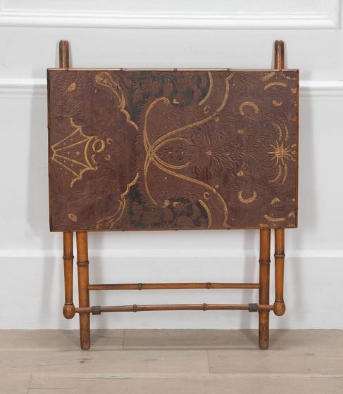 19th Century Faux Bamboo Folding Table