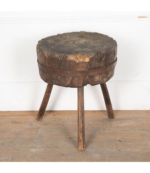 19th Century French Blacksmiths Block