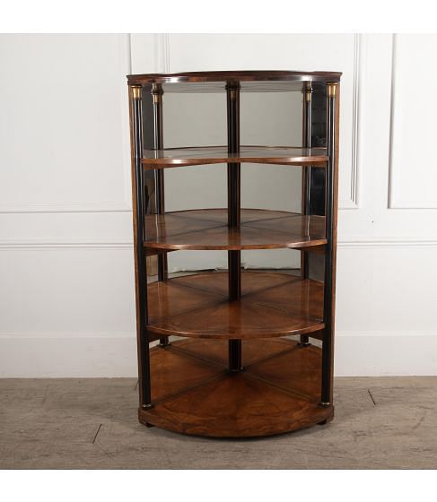 19th Century French Corner Display Unit