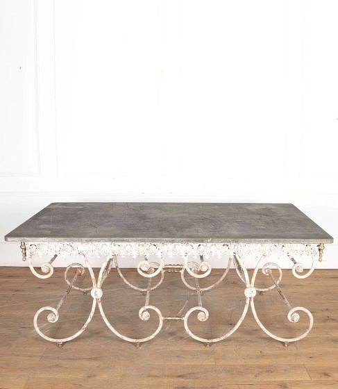 19th Century French Large Scale Patisserie Table