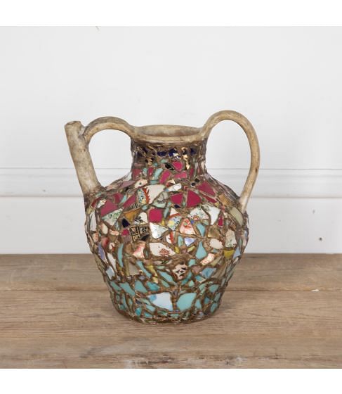 19th Century French Picassiette Water Jug