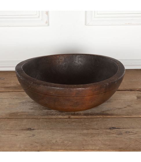 19th Century Fruitwood Bowl