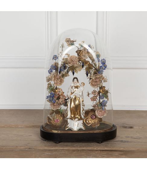 19th Century Globe de Mariee Glass Dome