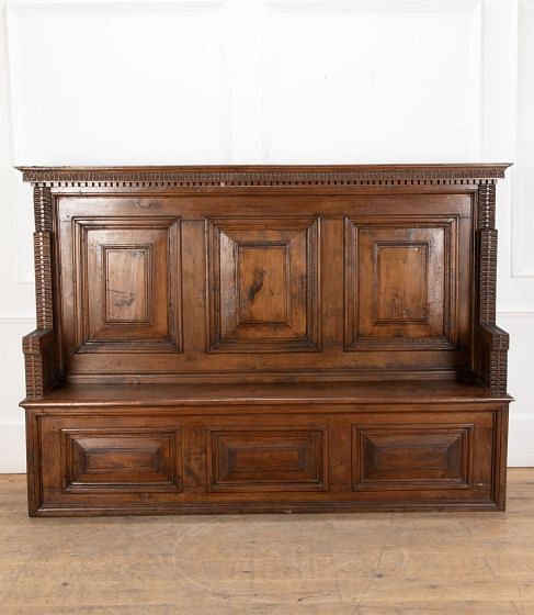 19th Century Italian Hall Bench