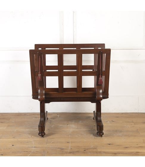 19th Century Mahogany Folio Stand