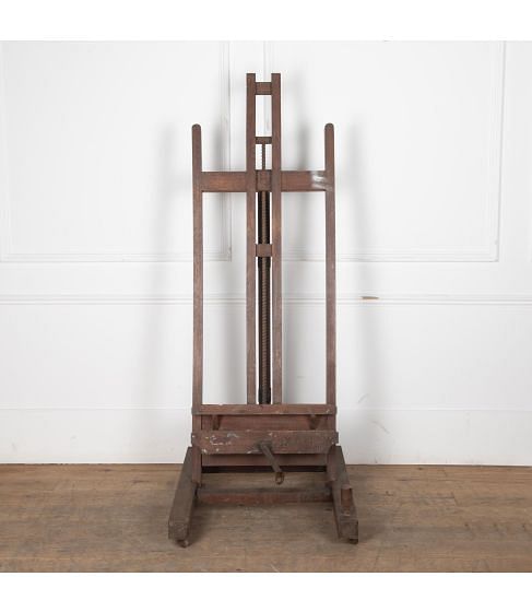 19th Century Oak Easel
