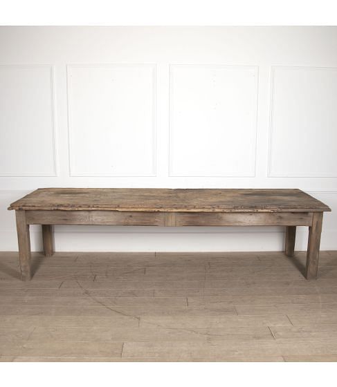 19th Century Rustic Dining Table