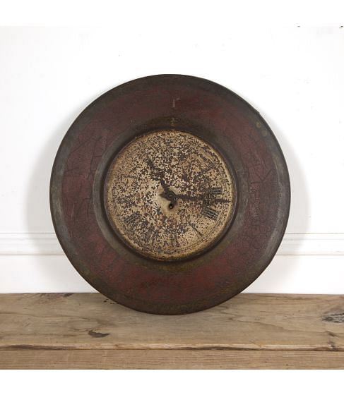 19th Century Tole Wall Clock