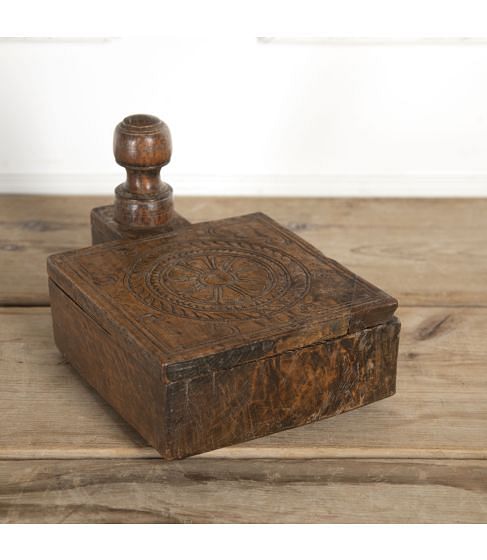 19th Century Treen Spice Box