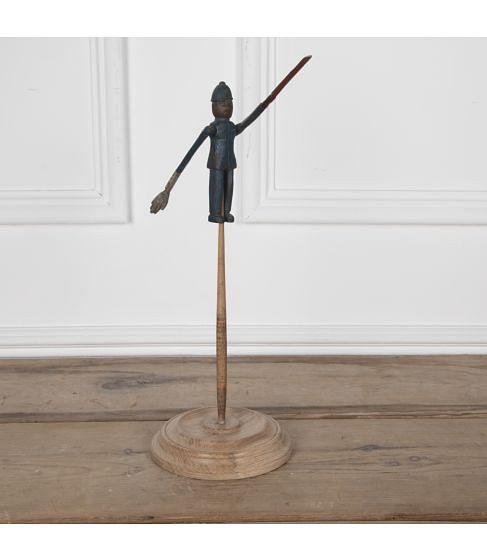19th Century Victorian Policeman Whirligig Figure