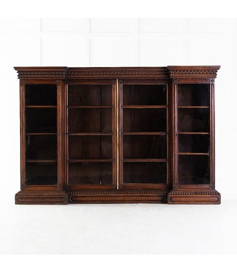 Anglo Indian Padouk Bookcase