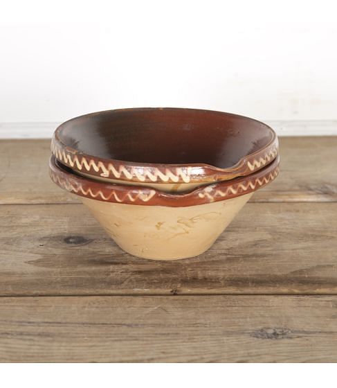 Set of Two Small Dairy Bowls