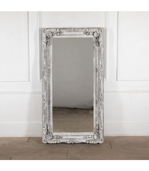 20th Century Carved Painted Wall Mirror