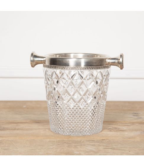 20th Century Cut Glass Ice Bucket