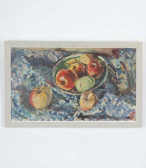 20th Century Double Sided Oil On Board Painting