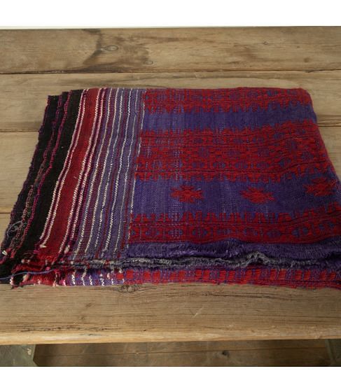 20th Century Embroidered Wool Blanket