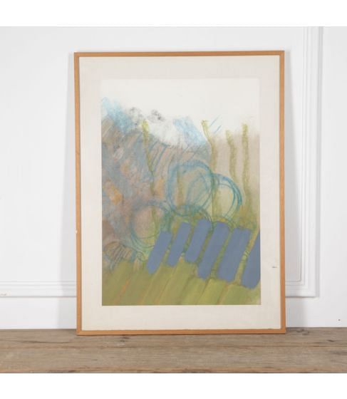20th Century English Painting Entitled Greenhouse III