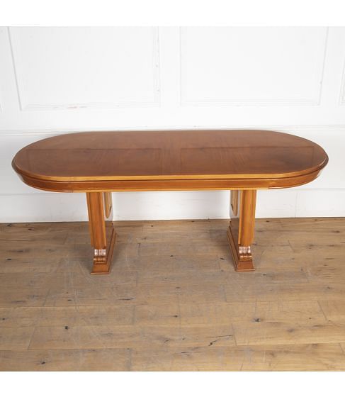 20th Century French Oval Dining Table
