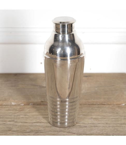 20th Century French Silverplate Cocktail Shaker