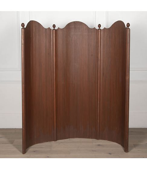 20th Century French Tambour Screen