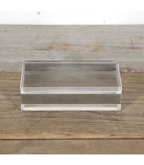 20th Century Italian Lucite Box