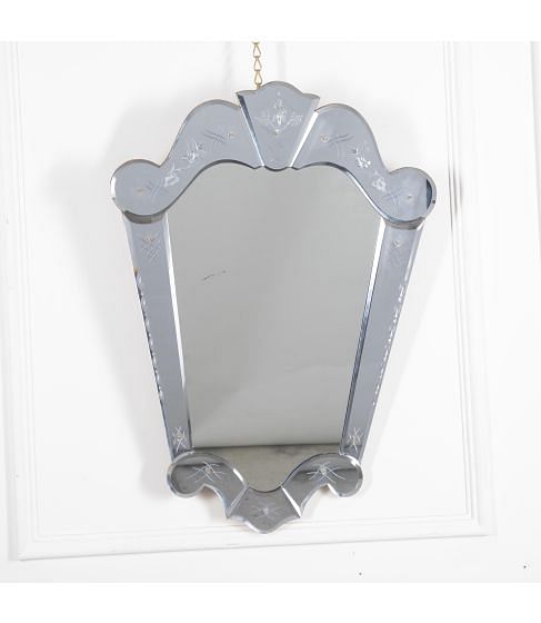 20th Century Italian Shield Mirror