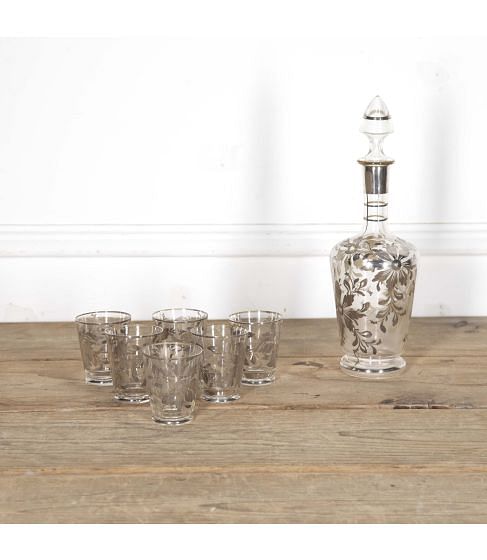 20th Century Murano Glass Drinks Service