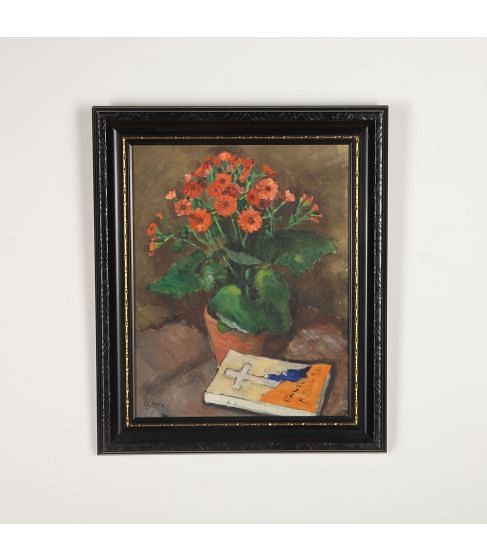 20th Century Swedish Oil on Board