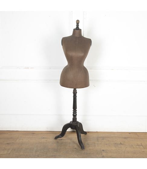 20th Century Wasp Waisted French Tailors Dummy Mannequin