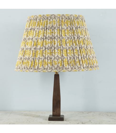 50cm Yellow Yoyo Cotton Lampshade