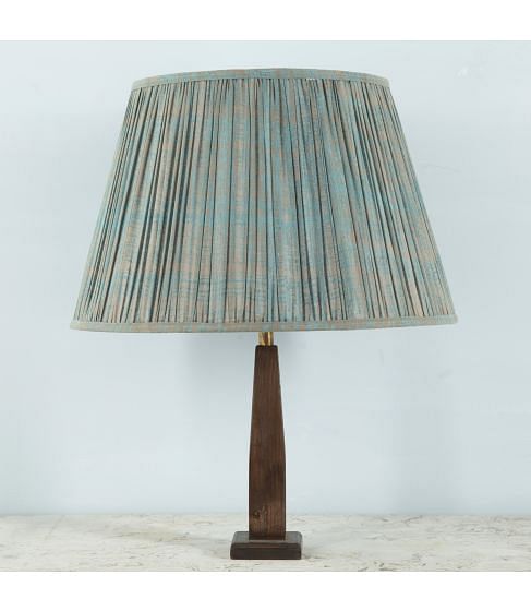 50cm Teal Splatter Cotton Lampshade