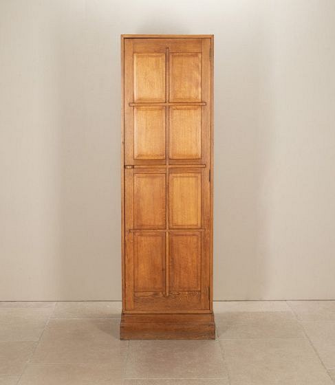 20th Century Cotswold School Peter Waals Oak Wardrobe