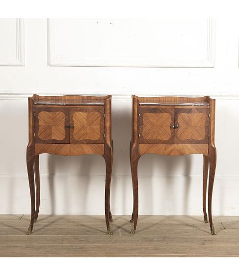 Pair of 20th Century French Bedside Cabinets
