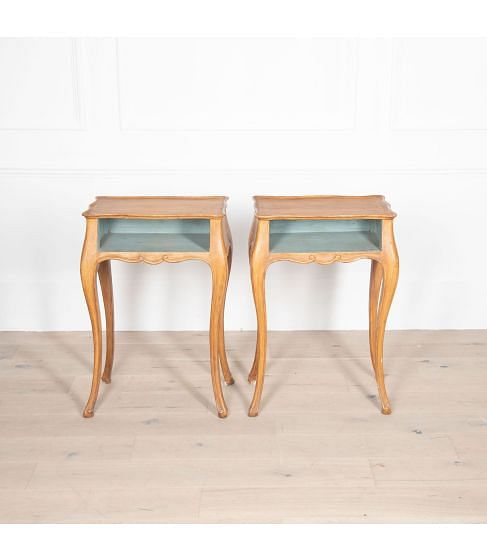 Pair of 19th Century Italian Bedside Tables