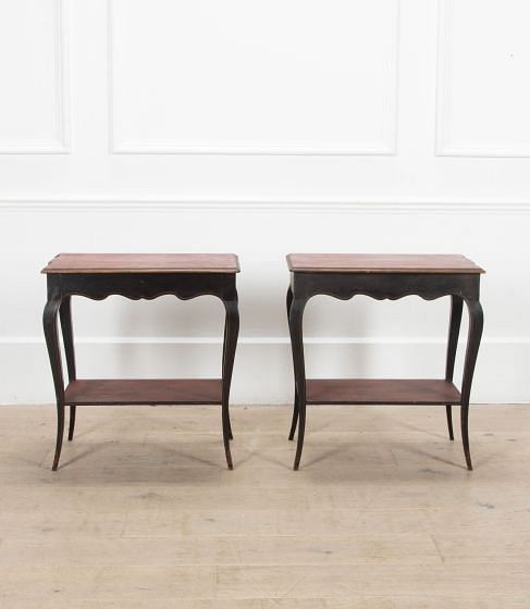 Pair of French Art Deco Side Tables