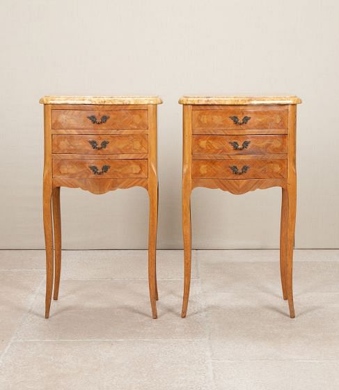 Pair of 20th Century French Bedside Tables