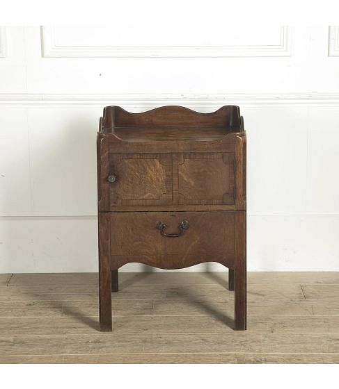 18th Century George III Mahogany Night Stand