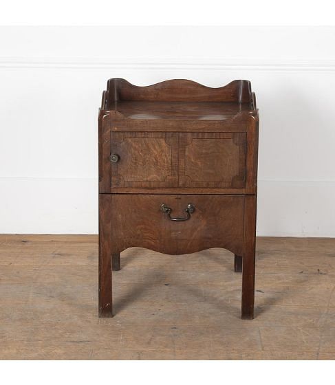 George III Mahogany Bedside Cupboard