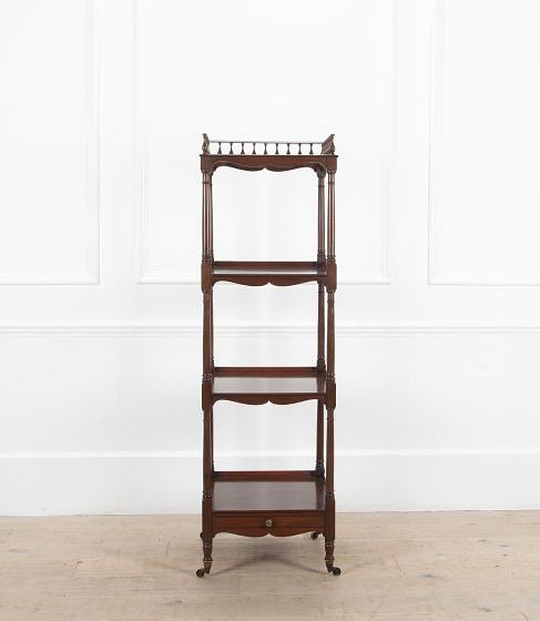 SALE: 19th Century Regency Mahogany Etagere BK0139080