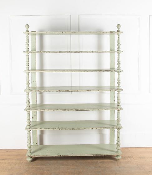 Set of 19th Century English Painted Shelves