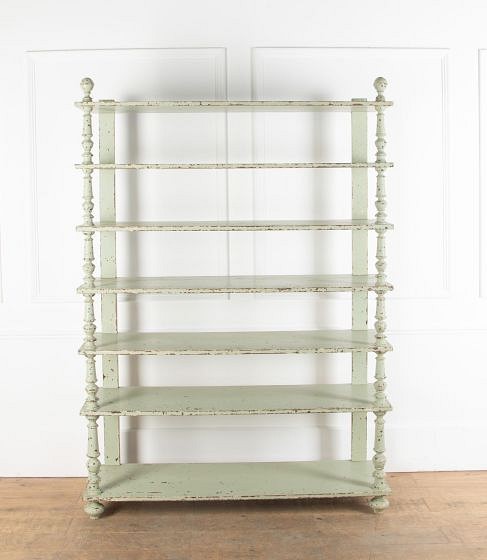 SALE: Set of 19th Century English Painted Shelves BK4335829