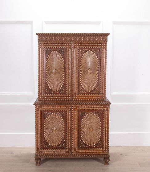 19th Century Anglo Indian Cupboard