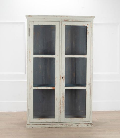 Early 20th Century French Painted Bookcase