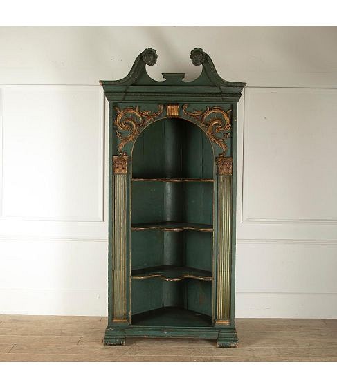 SALE: Large 18th Century Corner Cupboard