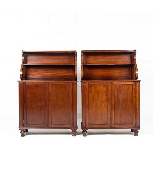 Pair of 19th Century Regency Mahogany Chiffoniers