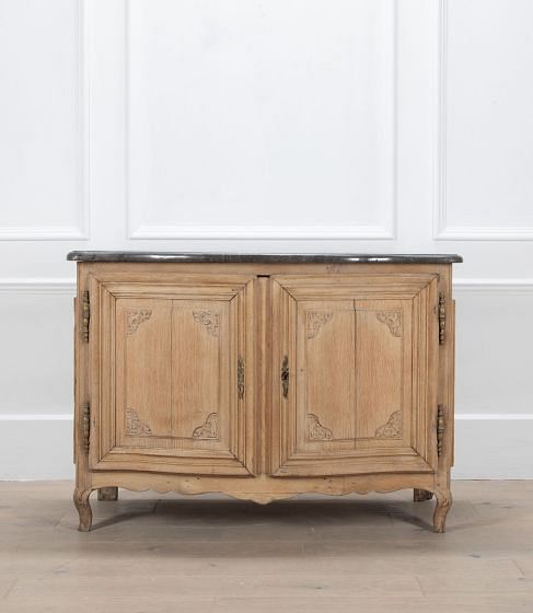 Mid 18th Century Louis XV Period Two Door Bleached Oak Buffet
