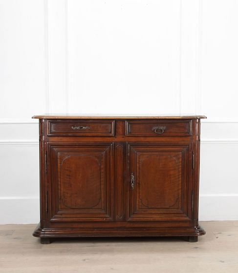 18th Century French Walnut Two Door Buffet